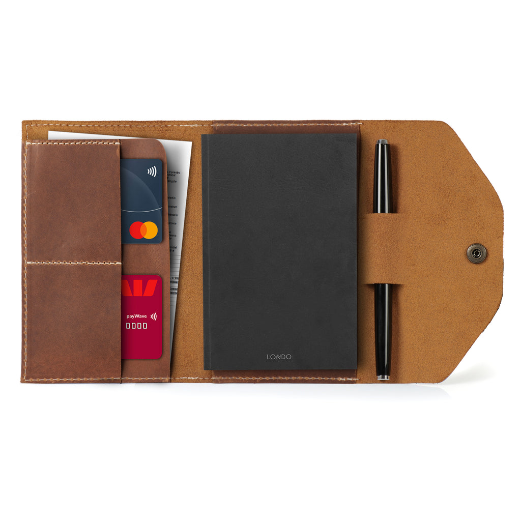 Colorful Leather Snap ID Holder — The Outpost