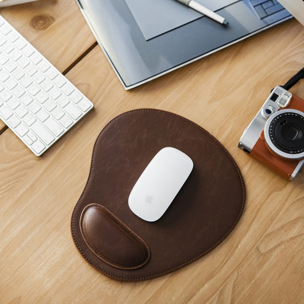 Leather Mouse Pads  Personalized Mouse Pads – MegaGear Store