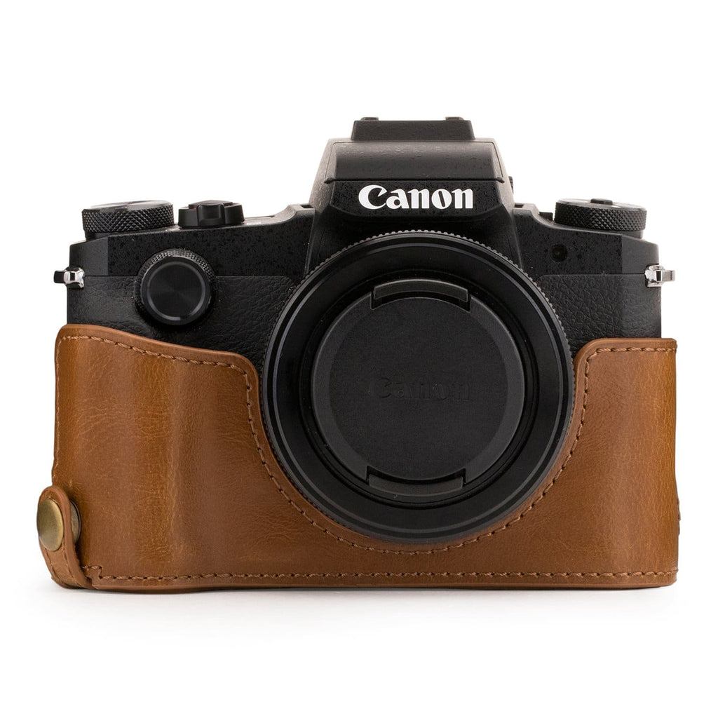 MegaGear Canon PowerShot G1X Mark III Ever Ready Leather Camera