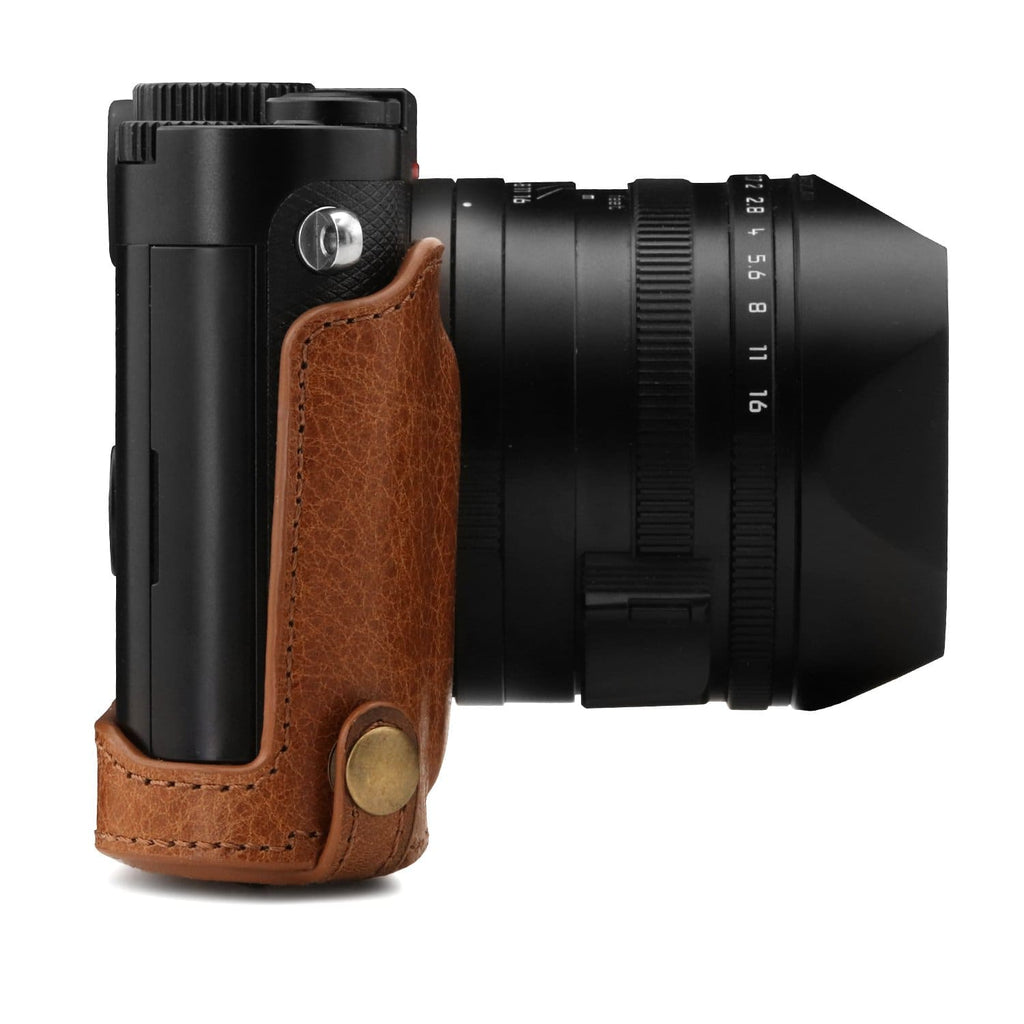 MegaGear Leica Q-P Q (Typ 116) Ever Ready Top Grain Leather Camera 