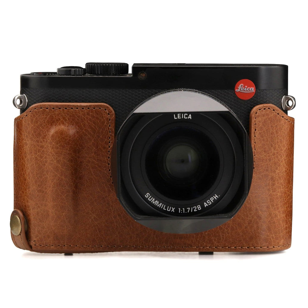MegaGear Leica Q-P Q (Typ 116) Ever Ready Top Grain Leather Camera 