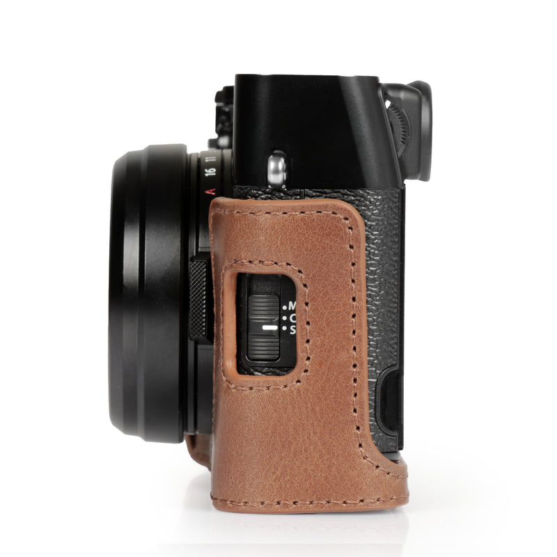 MegaGear Fujifilm X100VI Ever Ready Genuine Leather Half Camera Case