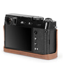 MegaGear Fujifilm X100VI Ever Ready Genuine Leather Half Camera Case