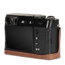 MegaGear Fujifilm X100VI Ever Ready Genuine Leather Camera Case - Stylish and Protective