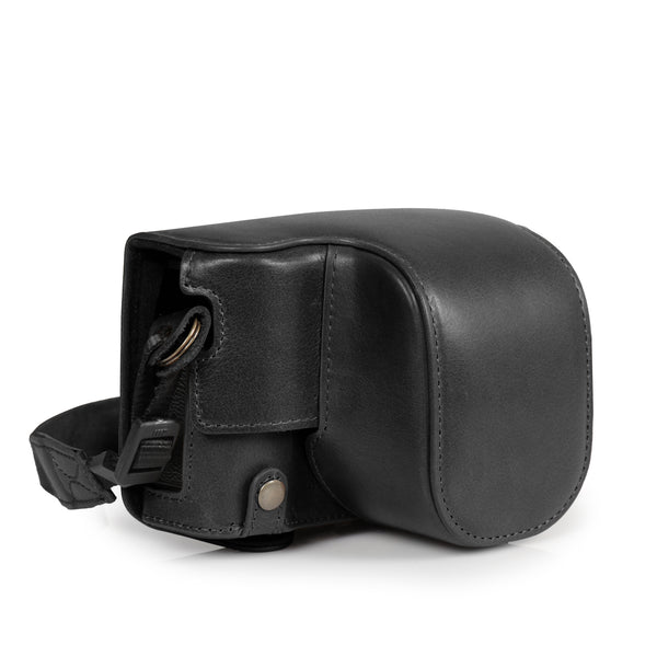 MegaGear Fujifilm X100VI Ever Ready Genuine Leather Camera Case - Stylish and Protective