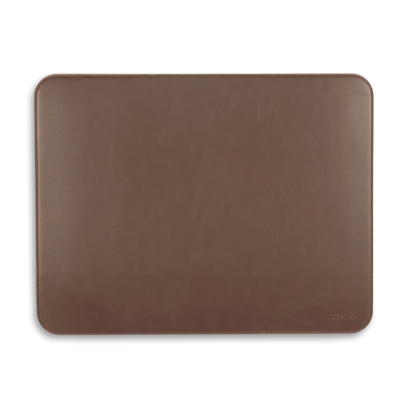 Londo PU Leather Mouse Pad – Desk Mat for Keyboard and Mouse, Large Leather Office Desk Pad