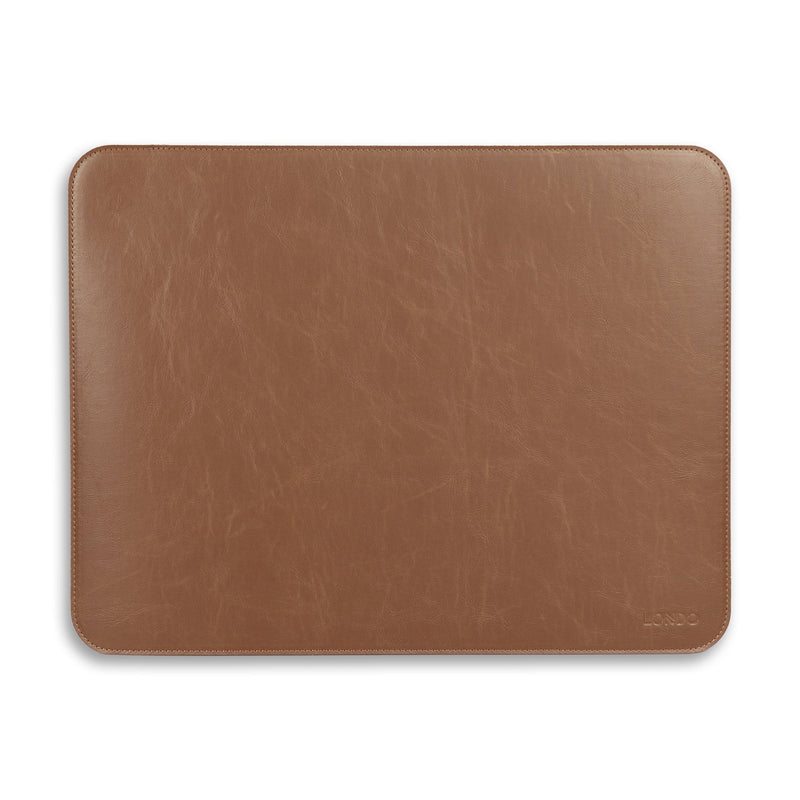 Londo PU Leather Mouse Pad – Desk Mat for Keyboard and Mouse, Large Leather Office Desk Pad