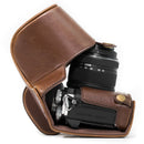 MegaGear Olympus OM-D E-M10 Mark II, E-M10 (14-42mm) Ever Ready Leather Camera Case and Strap