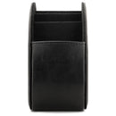 Londo Remote Control Holder with 5 Pockets, Store DVD, Blu-Ray, TV, Roku or Apple TV Remotes, PU Leather with Suede Lining