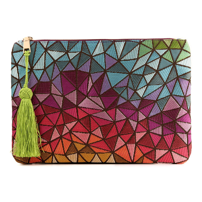 Otto Angelino Designer Women, Bohemian Clutch Purse, Multiple Slots Money, Cards, Smartphone, Ultra Slim