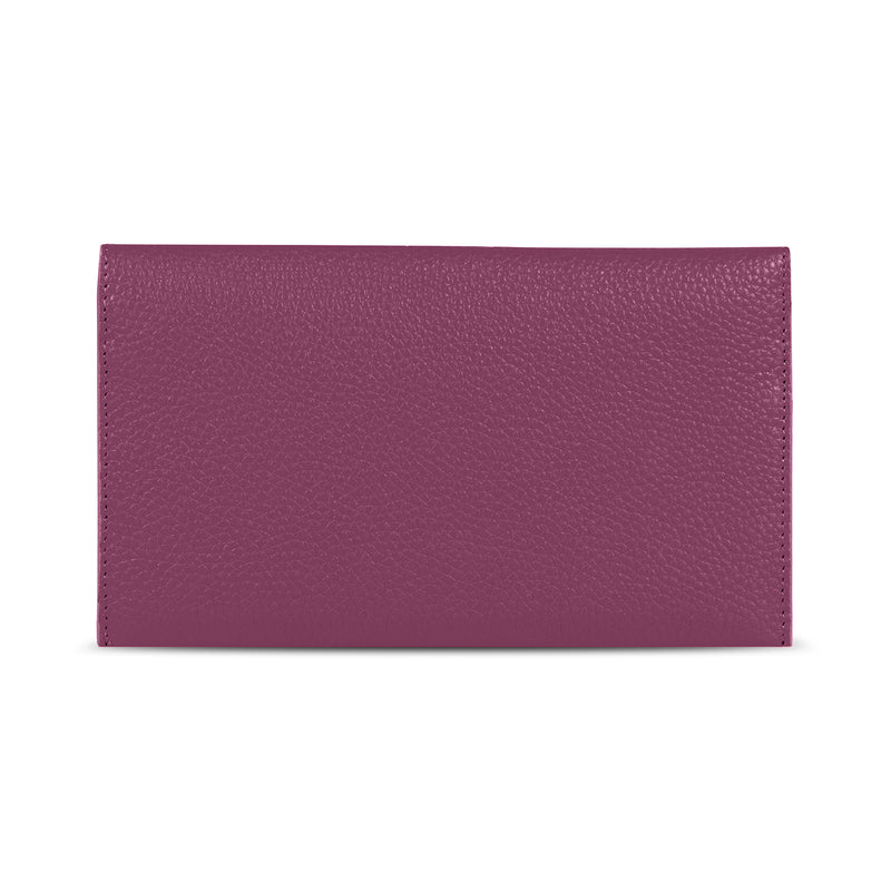 Otto Angelino Top Grain Leather Wallet, Multiple Slots Money, ID, Cards, Smartphone, RFID Blocking, Unisex