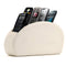 Londo Remote Control Holder with 5 Pockets, Store DVD, Blu-Ray, TV, Roku or Apple TV Remotes, PU Leather with Suede Lining