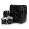 MegaGear Torres Mini Top Grain Leather Camera Messenger Bag for Mirrorless, Instant and DSLR Cameras