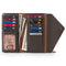 Otto Angelino Top Grain Leather Envelope Wallet with Phone Compatible Slots, RFID Blocking -Unisex