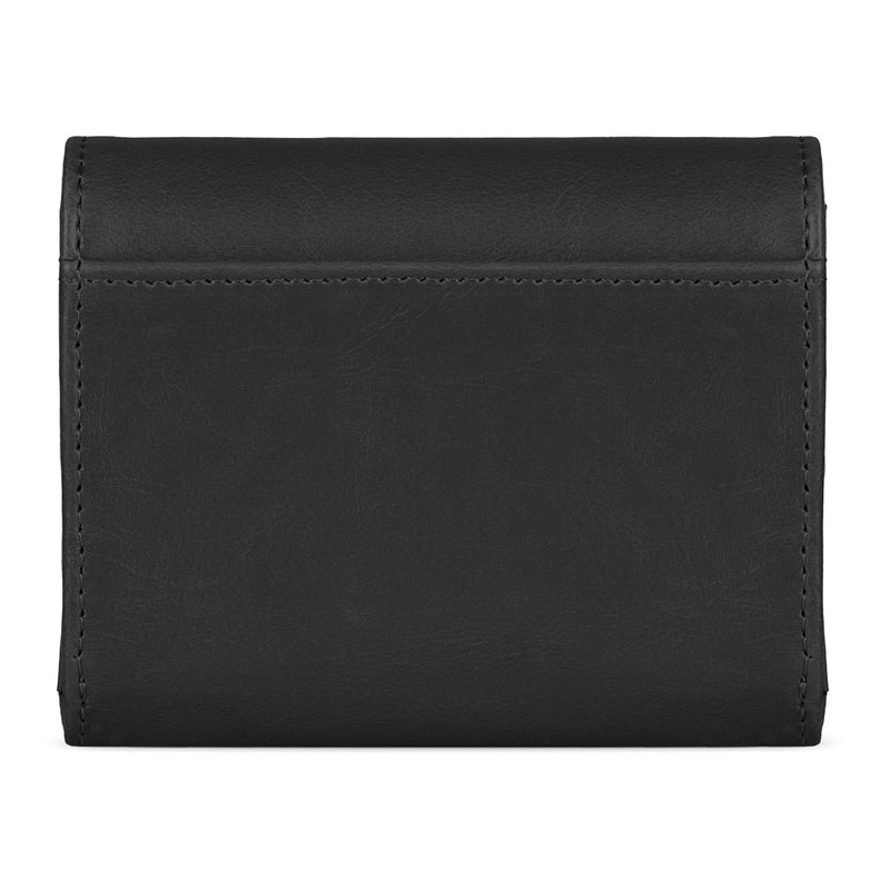 Otto Angelino Leather Coin and Credit Card Organizer, RFID Blocking, Unisex