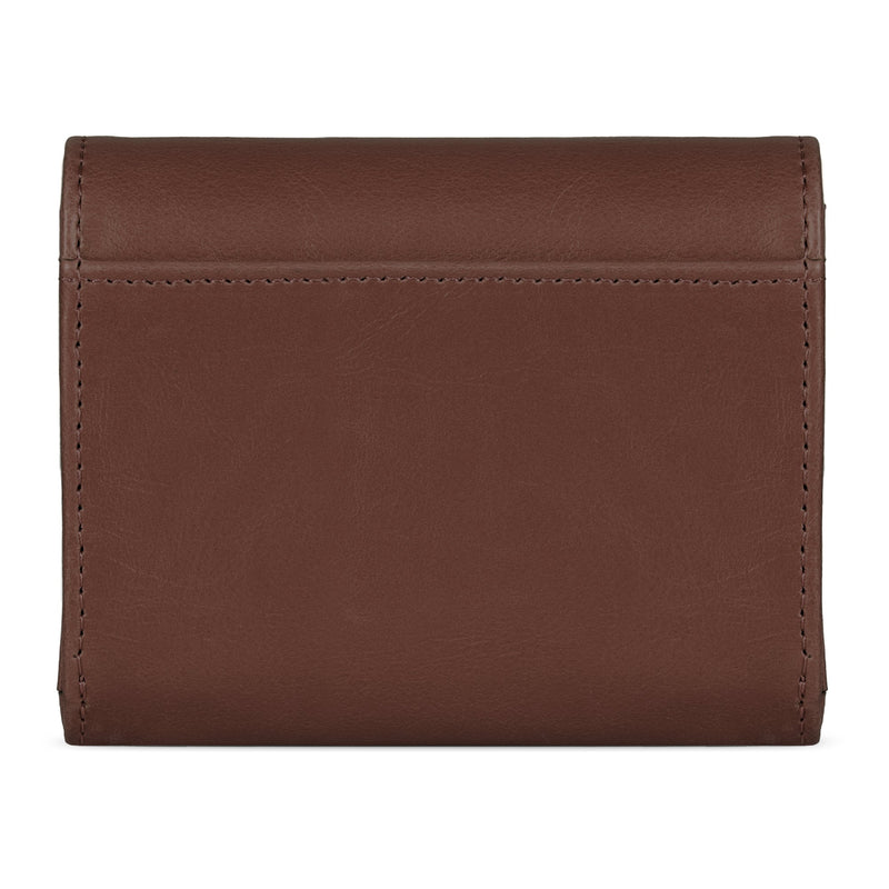 Otto Angelino Leather Coin and Credit Card Organizer, RFID Blocking, Unisex