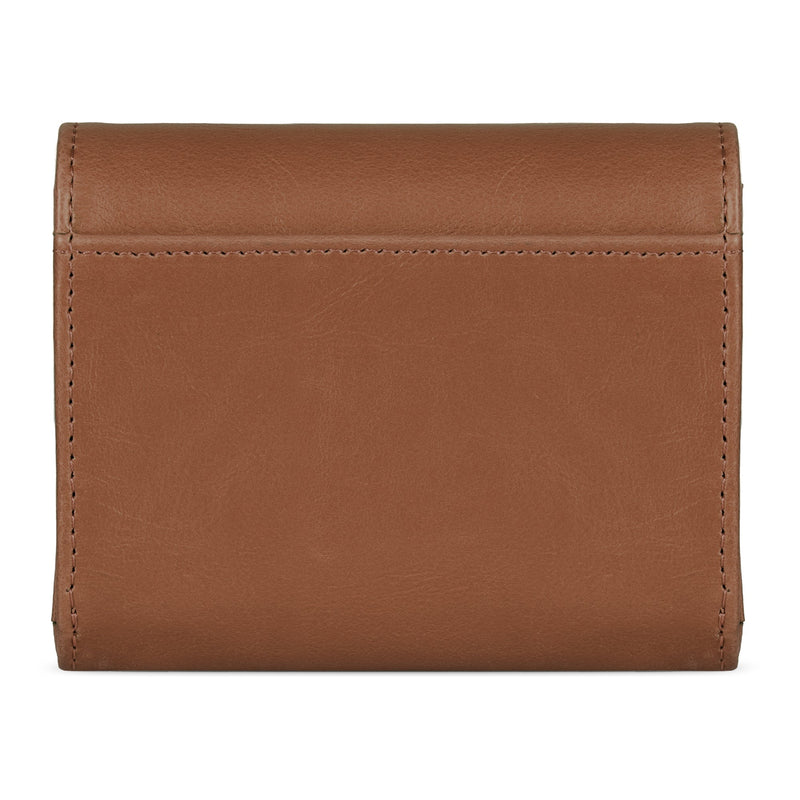 Otto Angelino Leather Coin and Credit Card Organizer, RFID Blocking, Unisex