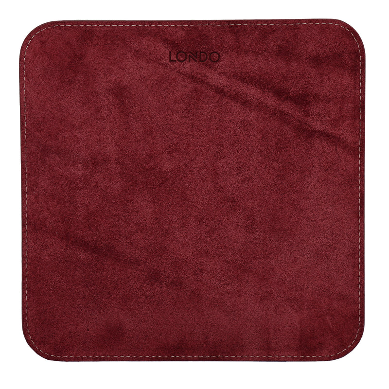 Londo Top Grain Leather Mouse Pad with Wrist Rest