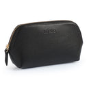 Londo Top Grain Leather Makeup Bag Cosmetic Pouch Travel Organizer Toiletry Clutch