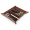 Londo Leather Tray Organizer, Practical Storage Box for Wallets, Watches, Keys, Coins, Cell Phones and Office Equipment