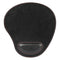 Londo Leather Oval Mouse Pad with Wrist Rest