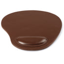 Londo Leather Oval Mouse Pad with Wrist Rest