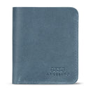 Otto Angelino Top Grain Leather Ultra Slim Bifold Card and Cash Wallet, Unisex