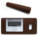 Londo Leather Extended Mouse Pad, Leather Office Desk Mat, Desk Pad Protector