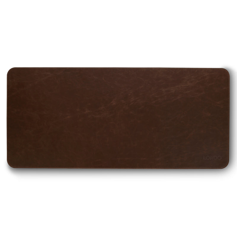 Londo Leather Extended Mouse Pad, Leather Office Desk Mat, Desk Pad Protector