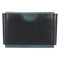 Otto Angelino Top Grain Leather Credit and Business Card Case with Snap Fastener Closure, Unisex