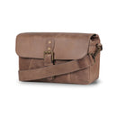 MegaGear Torres Top Grain Leather Camera Messenger Bag for Mirrorless, Instant and DSLR Cameras