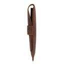 Londo Top Grain Leather Pen and Pencil Case with Tuck in Flap