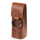 Londo Top Grain Leather Wine Bottle Holder and Carrier