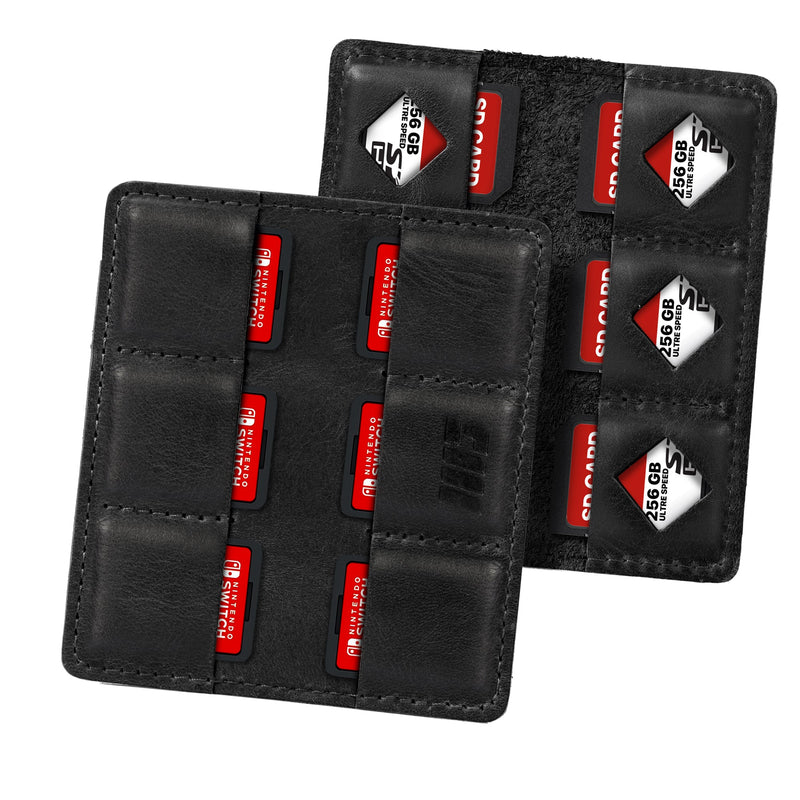 MegaGear Leather SD Card Holder