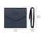 Otto Angelino Top Grain Leather Envelope Style Wallet