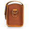 MegaGear Pebble Top Grain Leather Camera Messenger Bag for Mirrorless, Instant and DSLR Cameras