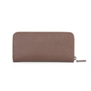 Otto Angelino Leather Zippered Clutch with Phone Compatible Slots