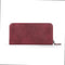 Otto Angelino Leather Zippered Clutch with Phone Compatible Slots