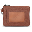 Otto Angelino Top Grain Leather Zippered ID Wallet with Wrist Strap, Unisex