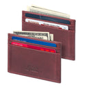 Otto Angelino Leather Wallet, Bank Cards, Money, Driver's License, RFID Blocking, Unisex