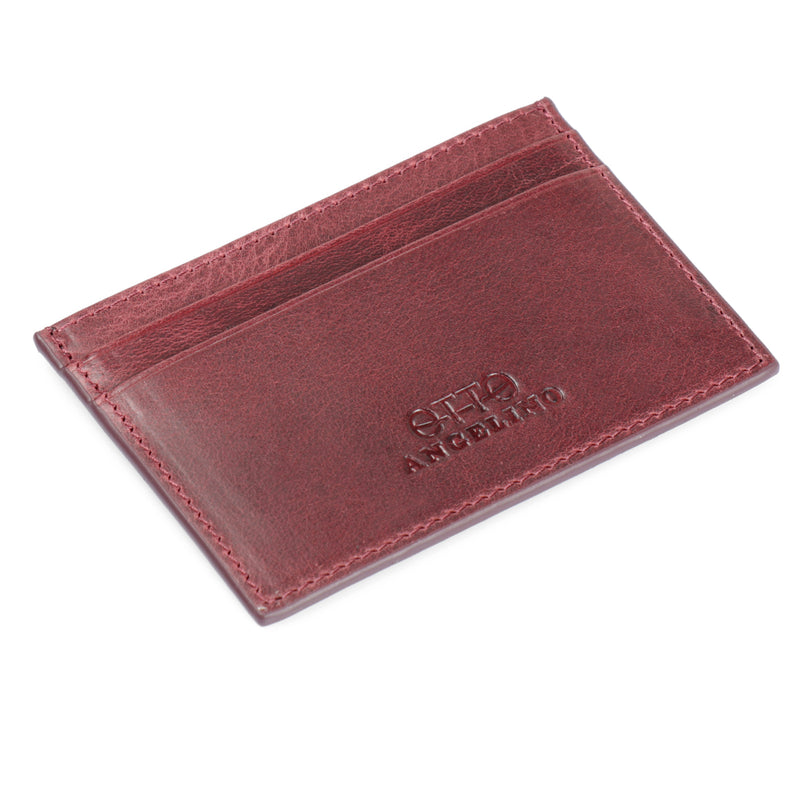 Otto Angelino Leather Wallet, Bank Cards, Money, Driver's License, RFID Blocking, Unisex