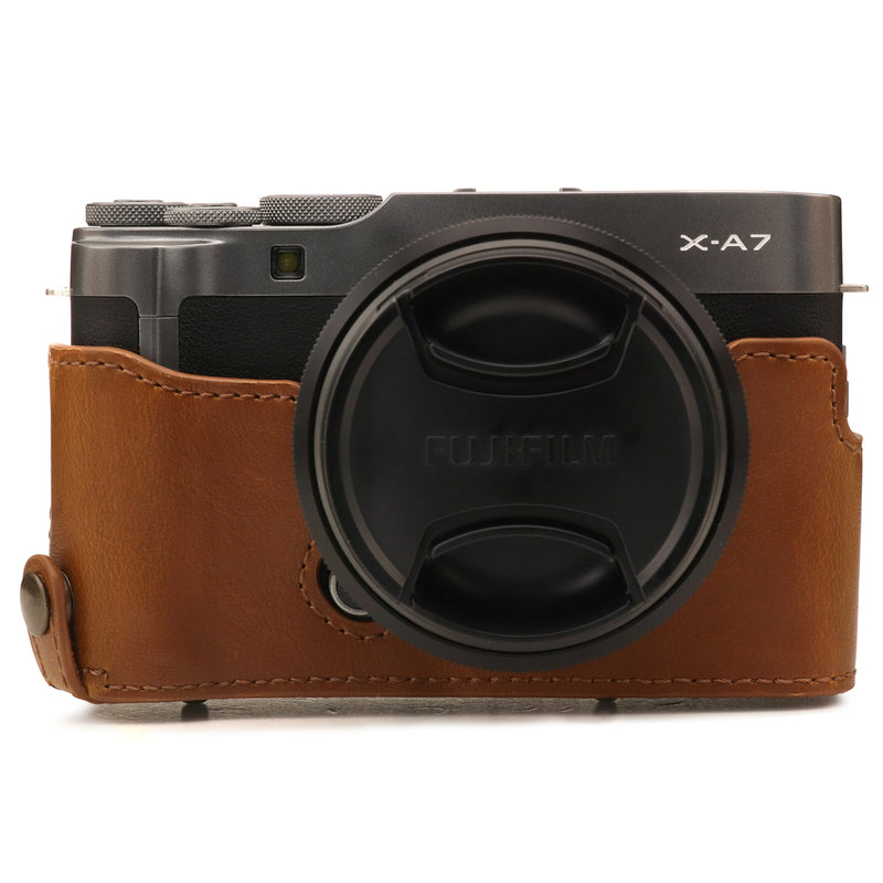 MegaGear Fujifilm X-A7 Ever Ready Leather Camera Case