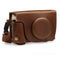 MegaGear Fujifilm X100V Ever Ready Top Grain Leather Camera Case