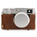 MegaGear Fujifilm X100V Ever Ready Top Grain Leather Camera Case