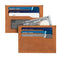 Otto Angelino Top Grain Leather Ultra Slim Minimalist Cardholder