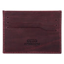 Otto Angelino Top Grain Leather Ultra Slim Minimalist Cardholder