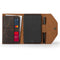 Londo Personalized Top Grain Leather Portfolio with Notepad (Snap Closure & Lock)