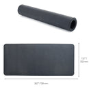 Londo Leather Extended Mouse Pad, Leather Office Desk Mat, Desk Pad Protector