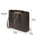 Londo Pismo Top Grain Leather Tote Bag