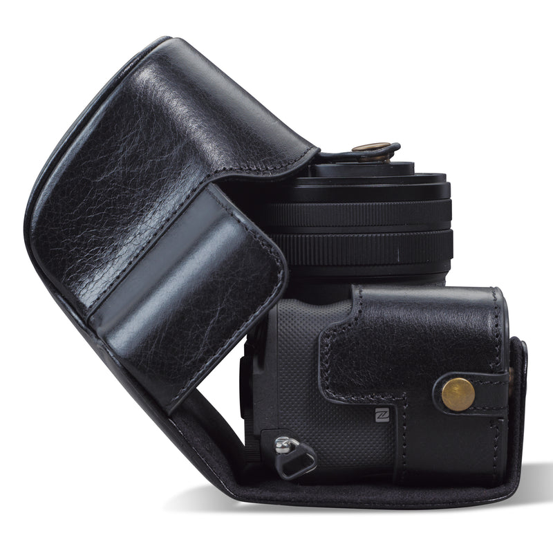 MegaGear Sony Alpha A7C Ever Ready Genuine Leather Camera Case